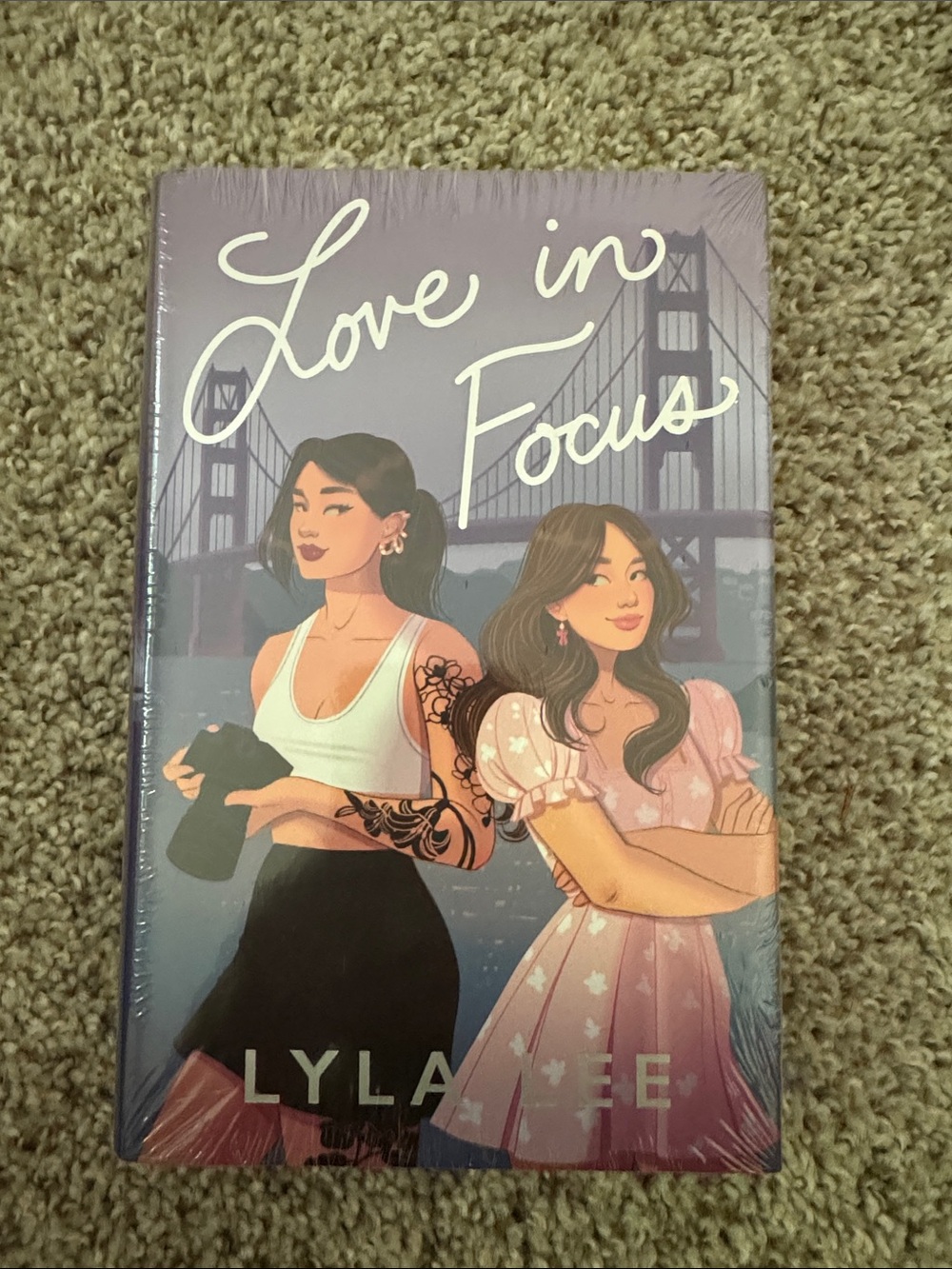 Love in Focus by Lyla Lee - Illustrated Purple & Pink Hardcover